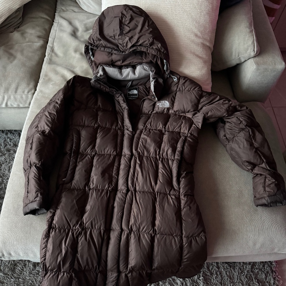 North Face Parka Brown M